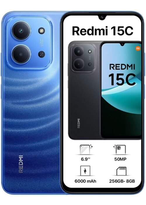 Xiaomi Redmi 15C Dual Sim - 256GB, 8GB Ram, 4G