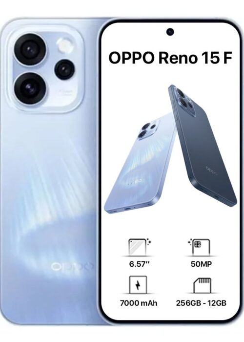 Oppo Reno 15F Dual Sim - 256GB, 12GB Ram,5G