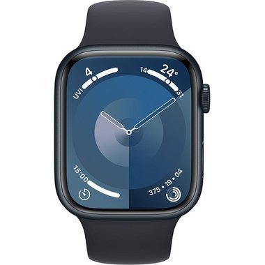 Apple Watch Series 9 45mm-GPS, Aluminum Case with Sport Loop